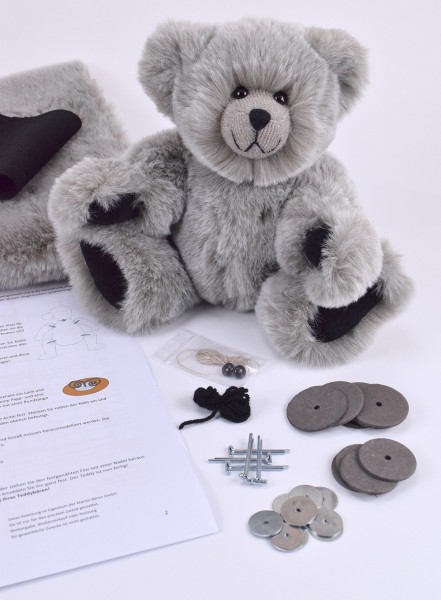Teddy Kreativset "Tabsy" grau für Fortgeschrittene