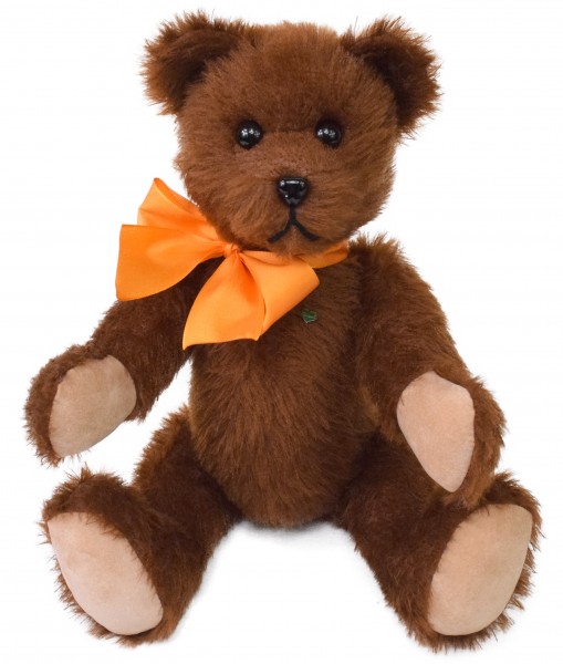 Teddybär Brüderchen brauner Teddy 40cm mit Brummstimme von Martin Bären aus Sonneberg