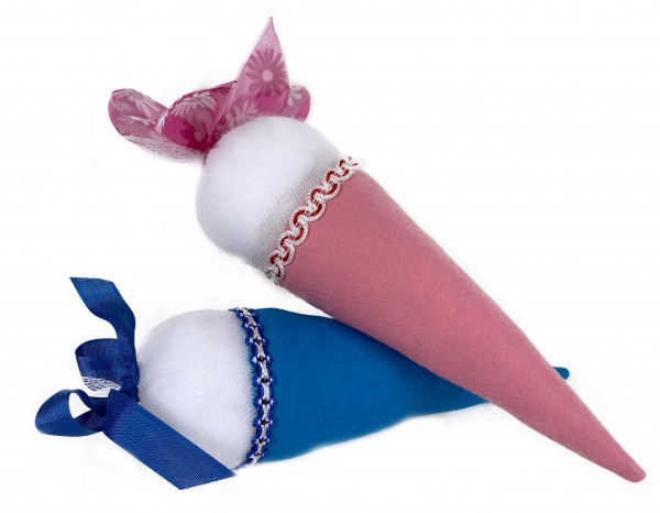 Zuckertüte aus Filz