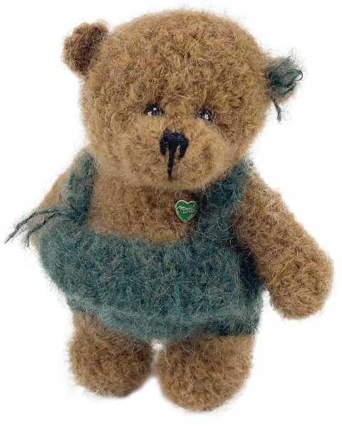 Häkelteddy "Bärbelchen" 15cm - Alpacawolle