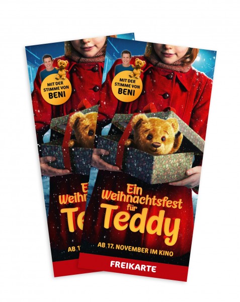 EinWeihnachtsfestFuerTeddy_Freikarten_Duo