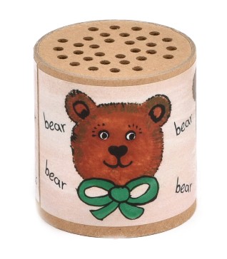 Brummstimme Bärentrio - Antik im Hartpappe Gehäuse