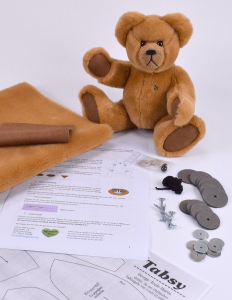 Teddy Kreativset "Tabsy" braun für Fortgeschrittene