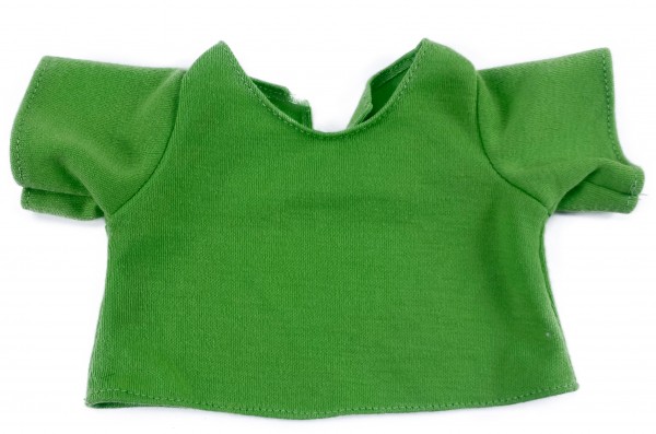 Grünes Shirt für Kuscheltiere