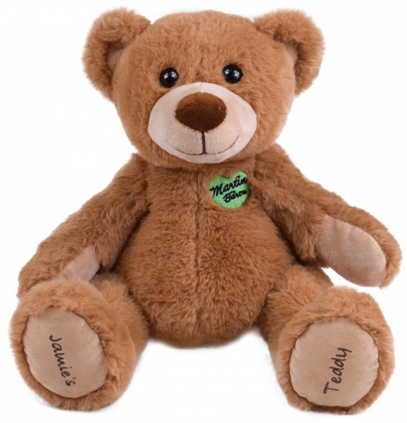 35cm Knuddelbär Balu mit Bestickung