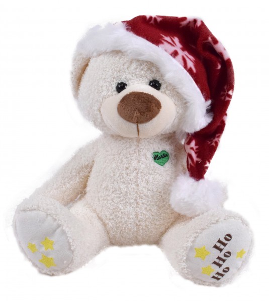 Wünsche-Teddy "Ho Ho Ho"